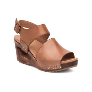 Dansko Shona handmade in Brazil wedge sandals 41